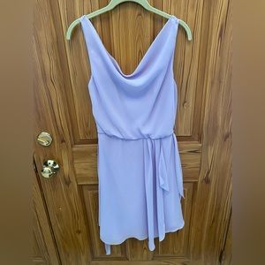 Nouvelle Lilac Short Bridesmaid’s Dresss
